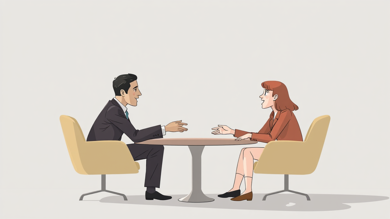 Job interview networking